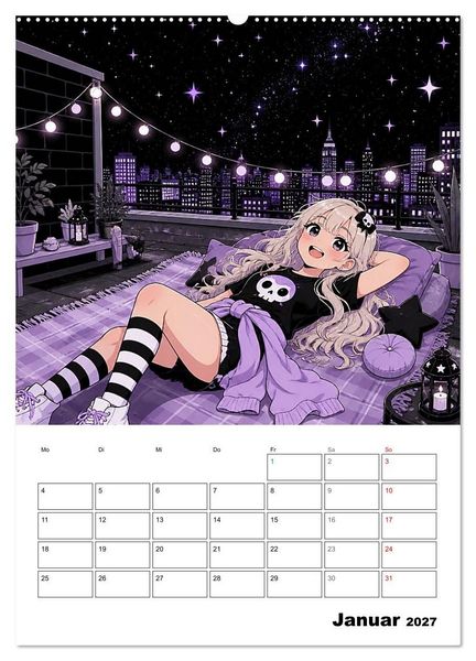 Produktbild: Kim, eben anders normal (Wandkalender 2027 DIN A2 hoch), CALVENDO Monatskalender
