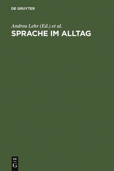 Produktbild: Sprache im Alltag