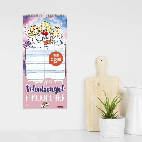 Produktbild: times&more Schutzengel Familienplaner 2027