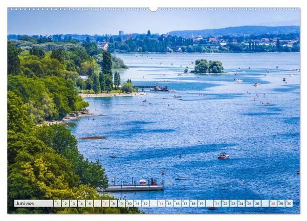 Produktbild: Auszeit Bodensee (Wandkalender 2026 DIN A2 quer), CALVENDO Monatskalender