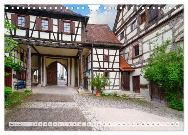 Produktbild: Blaubeuren Impressionen (Wandkalender 2026 DIN A4 quer), CALVENDO Monatskalender