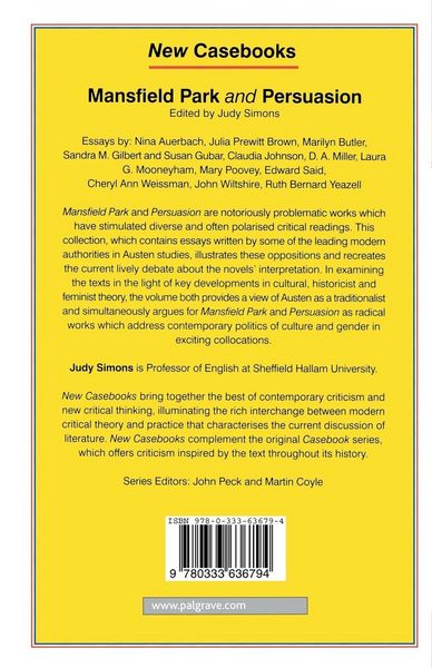 Produktbild: Mansfield Park and Persuasion