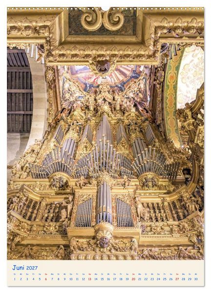 Produktbild: Orgel Giganten (hochwertiger Premium Wandkalender 2027 DIN A2 hoch), Kunstdruck in Hochglanz