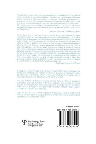 Produktbild: Simple Treatments for Complex Problems
