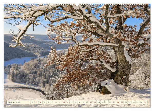 Produktbild: Impressionen aus dem Oberen Donautal (Wandkalender 2026 DIN A2 quer), CALVENDO Monatskalender