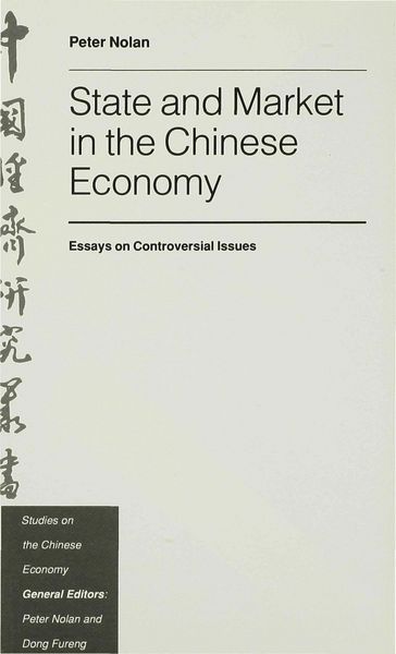 Produktbild: State and Market in the Chinese Economy
