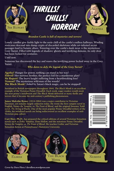 Produktbild: The Black Monk; Or, the Secret of the Grey Turret (Valancourt Classics)