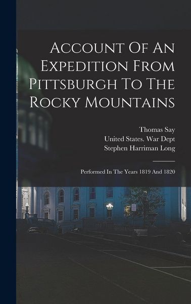 Produktbild: Account Of An Expedition From Pittsburgh To The Rocky Mountains