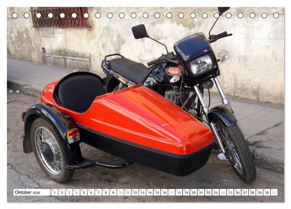 Produktbild: JAWA 350 - Exportschlager der CSSR (Tischkalender 2026 DIN A5 quer), CALVENDO Monatskalender