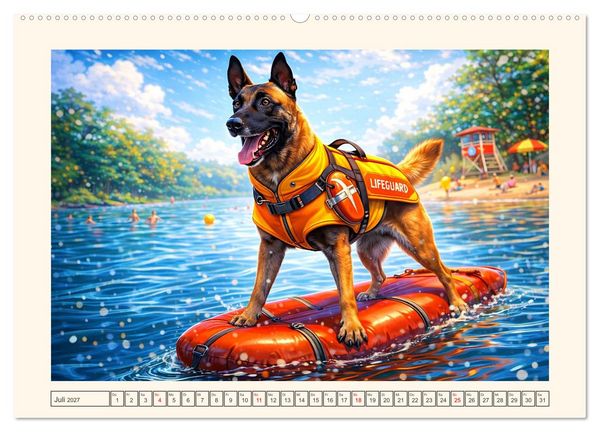 Produktbild: Aufgepasst (hochwertiger Premium Wandkalender 2027 DIN A2 quer), Kunstdruck in Hochglanz