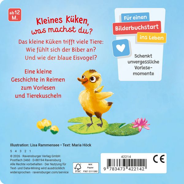 Produktbild: Mein liebstes Vorlese-F&uuml;hlbuch - Das kleine K&uuml;ken