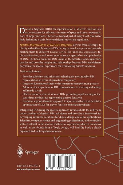 Produktbild: Spectral Interpretation of Decision Diagrams