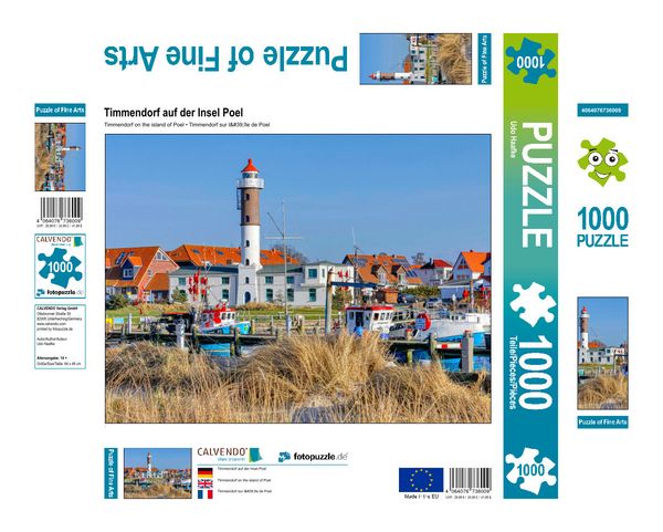 Produktbild: CALVENDO Puzzle Timmendorf auf der Insel Poel | 1000 Teile Lege-Gr&ouml;&szlig;e 64x48cm Foto-Puzzle f&uuml;r gl&uuml;ckliche Stunden