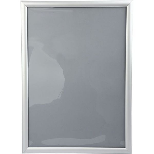 Creativ Company Klickrahmen, Aluminium Bilder Rahmen, A2, Blatt 420x600 mm