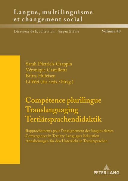 Produktbild: Comp&eacute;tence plurilingue / Translanguaging / Terti&auml;rsprachendidaktik
