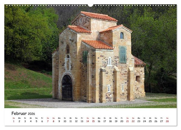 Produktbild: Nordspanien (hochwertiger Premium Wandkalender 2026 DIN A2 quer), Kunstdruck in Hochglanz