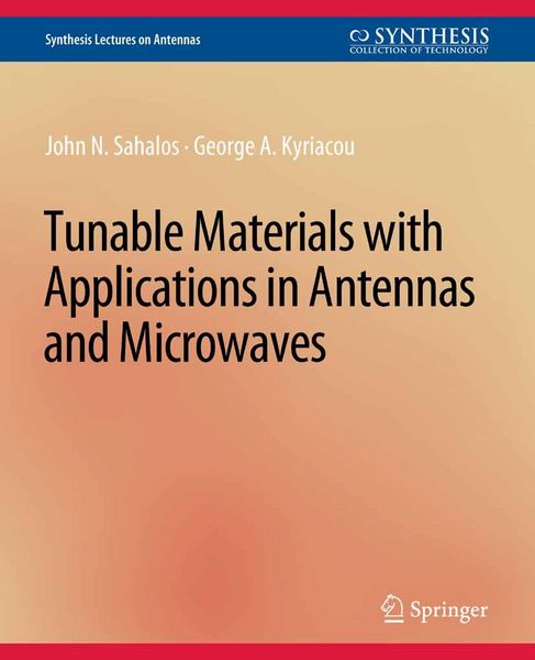 Produktbild: Tunable Materials with Applications in Antennas and Microwaves