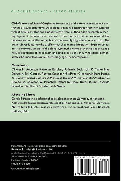 Produktbild: Globalization and Armed Conflict