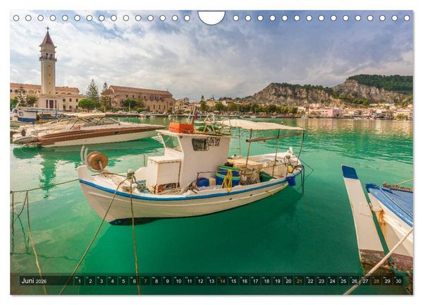Produktbild: Zakynthos - Griechische Idylle im Ionischen Meer (Wandkalender 2026 DIN A4 quer), CALVENDO Monatskalender