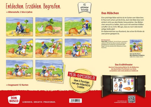 Produktbild: Das R&uuml;bchen. Kamishibai Bildkartenset