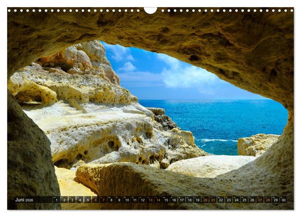 Produktbild: ALGARVE - Urlaub f&uuml;r die Seele (Wandkalender 2026 DIN A3 quer), CALVENDO Monatskalender