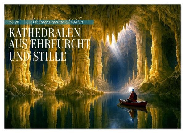 Produktbild: Kathedralen aus Ehrfurcht und Stille (Wandkalender 2026 DIN A2 quer), CALVENDO Monatskalender