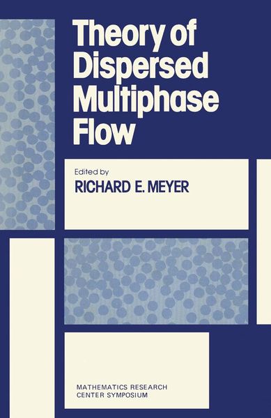 Produktbild: Theory of Dispersed Multiphase Flow