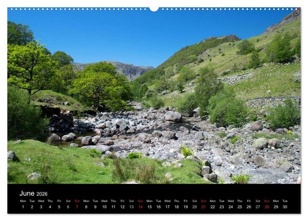 Produktbild: The English Lake District (High Quality Premium Wall Calendar 2026 DIN A2 landscape),CALVENDO 12 Month Wall Calendar