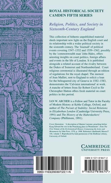 Produktbild: Religion, Politics, and Society in Sixteenth-Century England