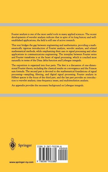 Produktbild: Mathematical Principles of Signal Processing