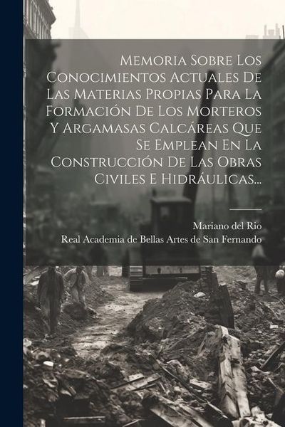 Produktbild: Memoria Sobre Los Conocimientos Actuales De Las Materias Propias Para La Formaci&oacute;n De Los Morteros Y Argamasas Calc&aacute;reas Que Se Emplean En La Construc