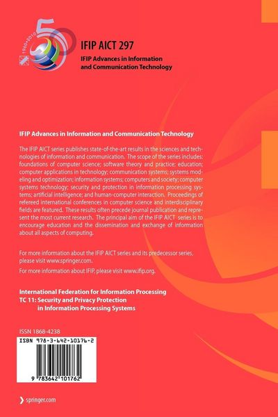Produktbild: Emerging Challenges for Security, Privacy and Trust