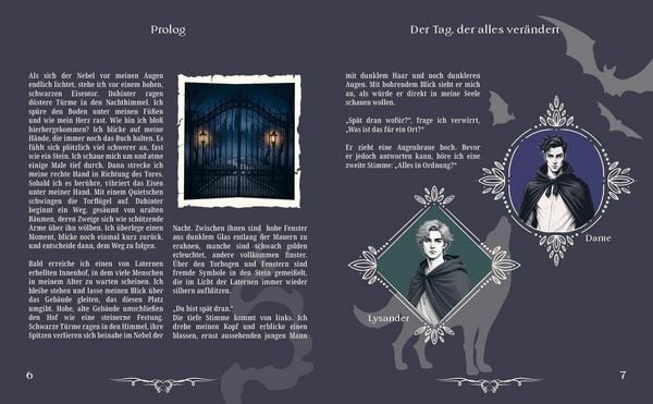 Produktbild: Dark Hearts & Magic Minds &ndash; Eine R&auml;tsel-Romantasy