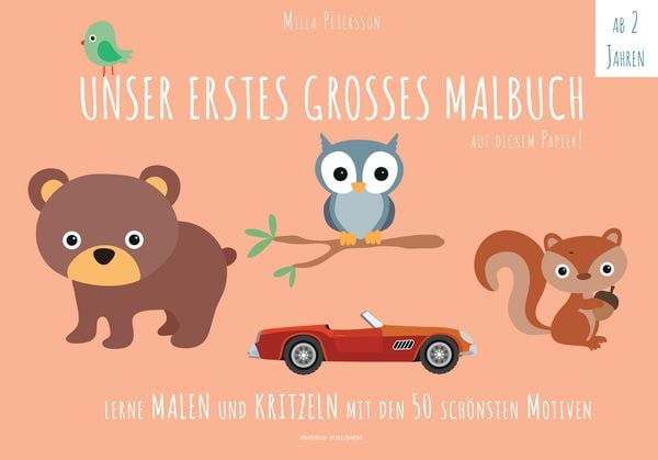 Produktbild: Unser Erstes Grosses Malbuch