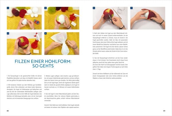 Produktbild: Das gro&szlig;e Buch vom Filzen
