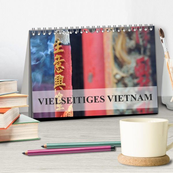Produktbild: Vielseitiges Vietnam (Tischkalender 2026 DIN A5 quer), CALVENDO Monatskalender