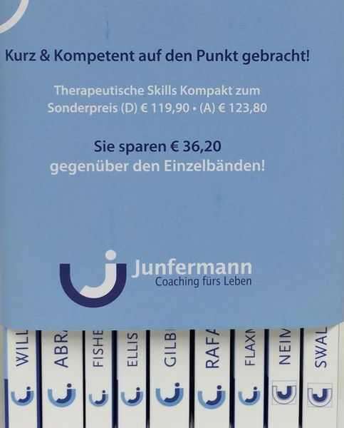 Produktbild: Therapeutische Skills kompakt Band 1-9