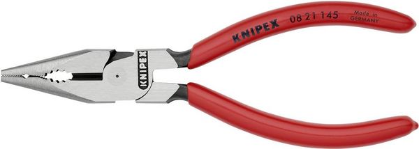 Produktbild: Knipex 08 21 145 Werkstatt Kombizange 145mm DIN ISO 5746