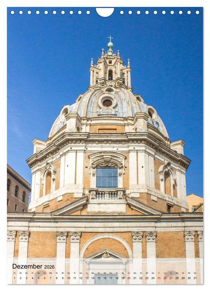 Produktbild: Kirchen in Rom (Wandkalender 2026 DIN A4 hoch), CALVENDO Monatskalender