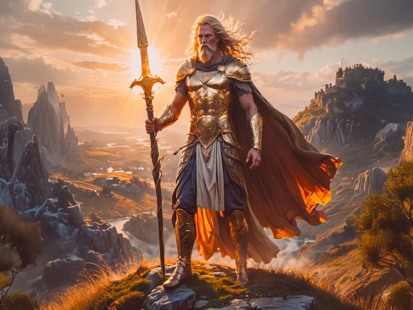 Produktbild: CALVENDO Puzzle Lugh, Lichtbringer und Meister aller K&uuml;nste | 1000 Teile Lege-Gr&ouml;&szlig;e 64x48cm Foto-Puzzle f&uuml;r gl&uuml;ckliche Stunden