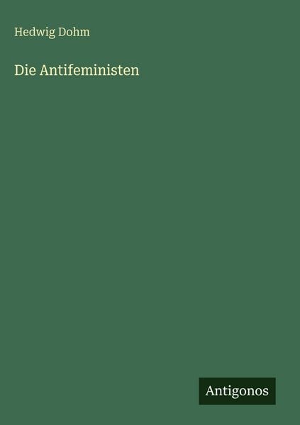 Produktbild: Die Antifeministen