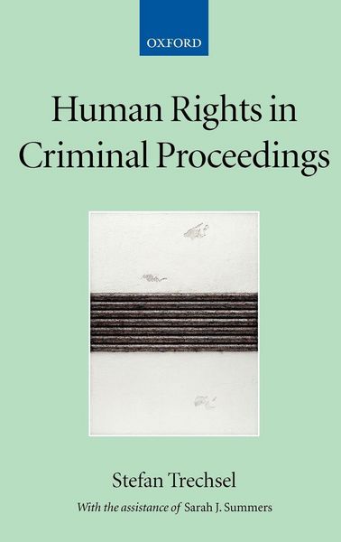 Produktbild: Human Rights in Criminal Proceedings