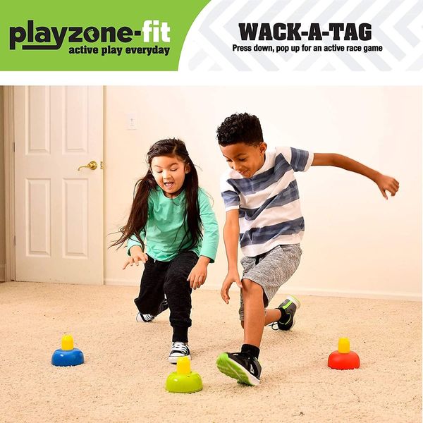 Produktbild: Schildkr&ouml;t 980083 - Fun Sports, Playzone-Fit Wack-A-Tag Set, Reaktionsspiel, 3-teilig