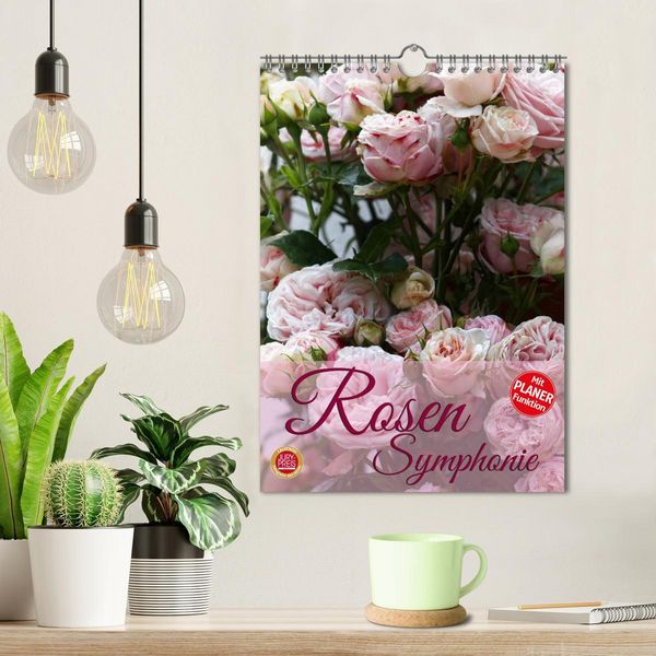 Produktbild: Rosen Symphonie (Wandkalender 2026 DIN A4 hoch), CALVENDO Monatskalender