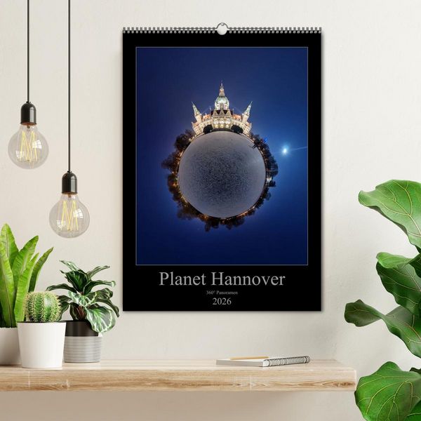 Produktbild: Planet Hannover (Wandkalender 2026 DIN A2 hoch), CALVENDO Monatskalender