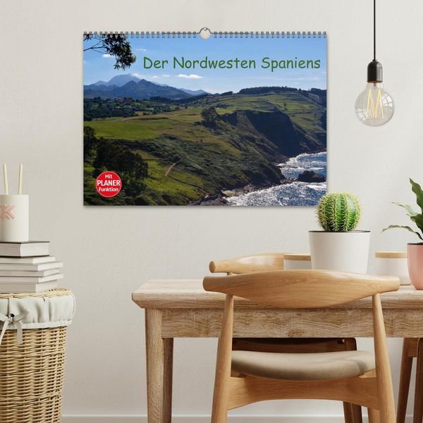 Produktbild: Der Nordwesten Spaniens (Wandkalender 2026 DIN A3 quer), CALVENDO Monatskalender