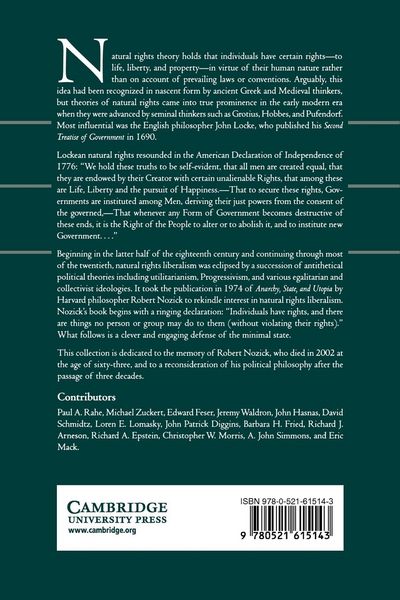 Produktbild: Natural Rights Liberalism from Locke to Nozick