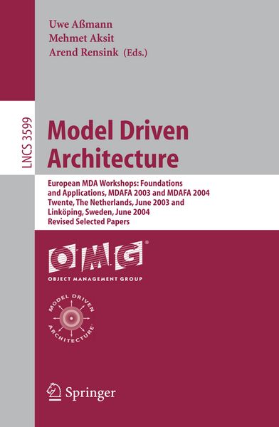 Produktbild: Model Driven Architecture