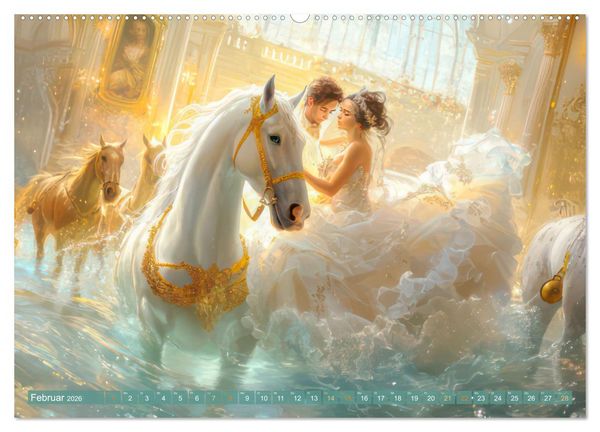 Produktbild: Opulente Unterwasserromanzen (hochwertiger Premium Wandkalender 2026 DIN A2 quer), Kunstdruck in Hochglanz