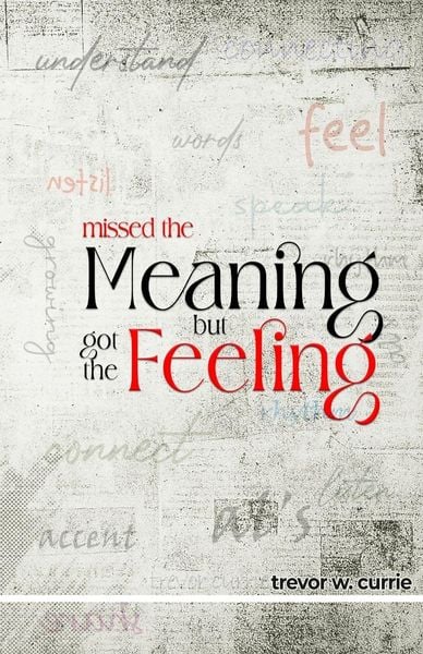 Produktbild: missed the meaning, but got the feeling